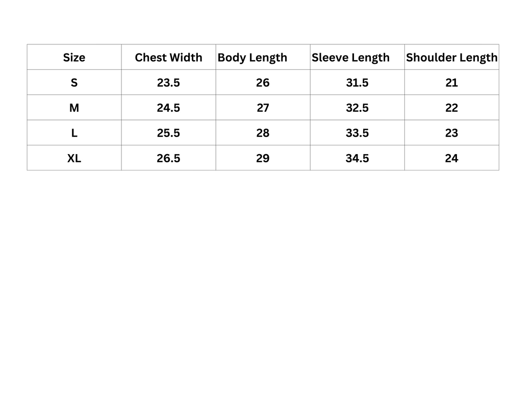 SIZE GUIDE